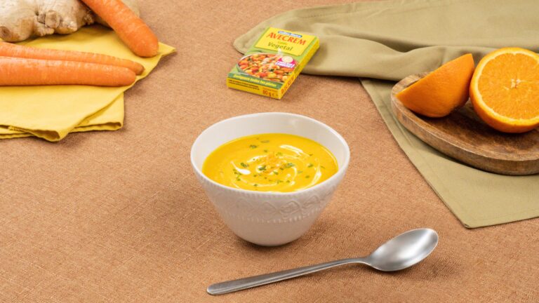 Crema de zanahorias