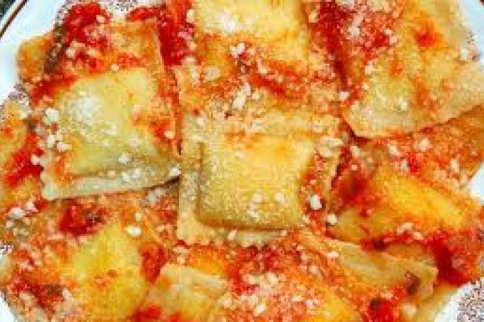 Raviolis de jamón