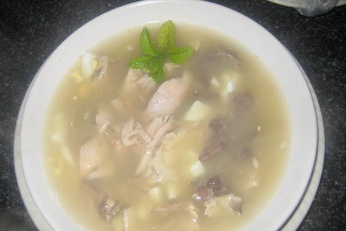 Caldo de apio