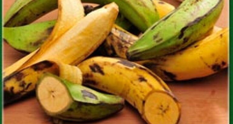 Para madurar platanos !