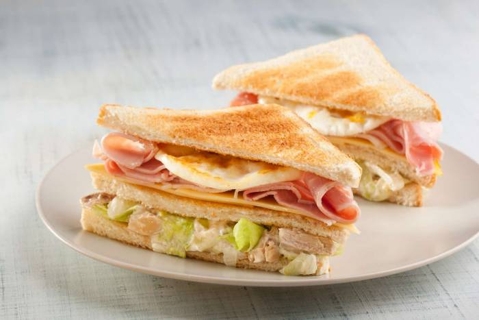 Sándwich de pollo