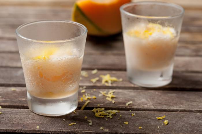 Sorbete de melón