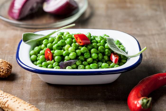 Guisantes picantes