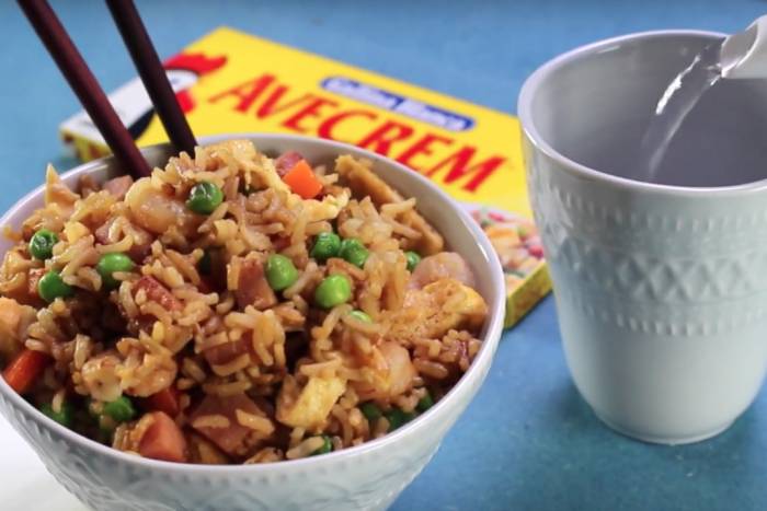 Arroz tres delicias