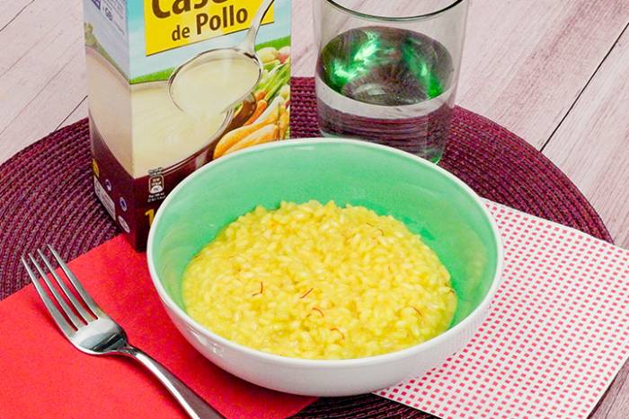 Risotto a la milanesa