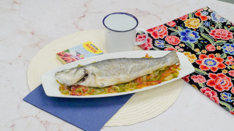 Lubina al horno