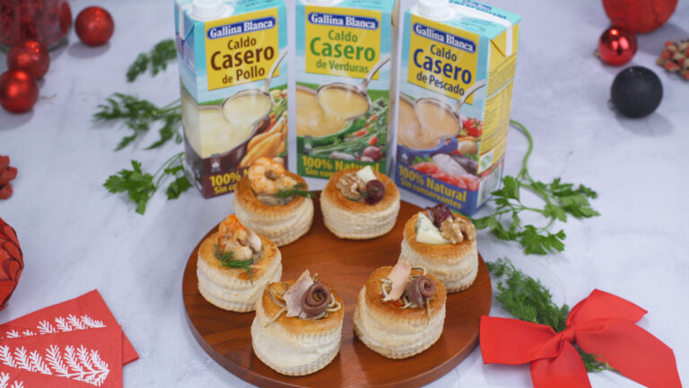 Volovanes rellenos