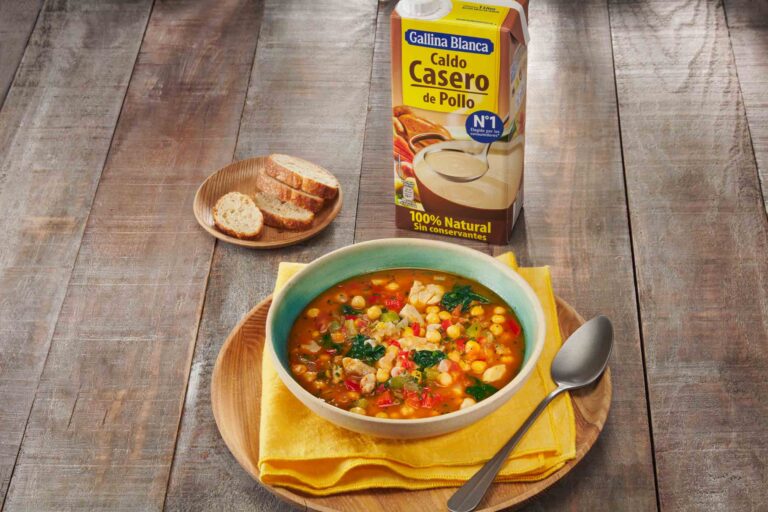 Garbanzos con pollo