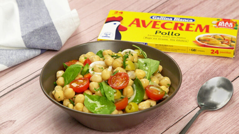 Ensalada de garbanzos a la vinagreta