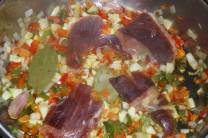 Preparación de las lentejas