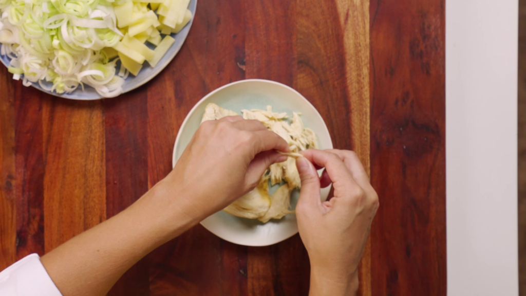 Cortar las verduras
