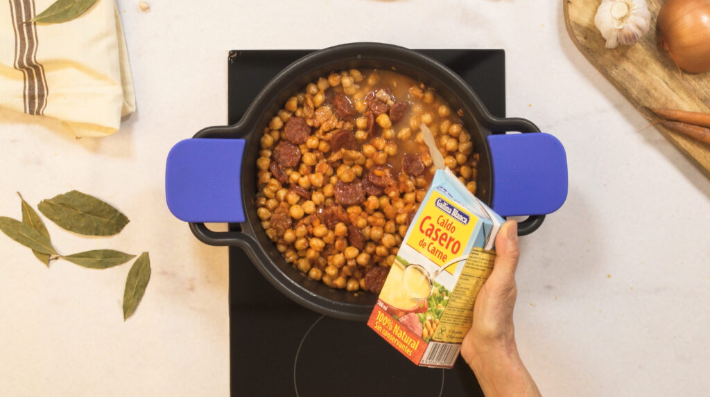 Cocer los garbanzos