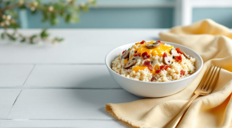 Arroz con queso