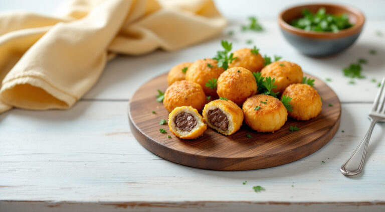 Croquetas de morcilla de arroz
