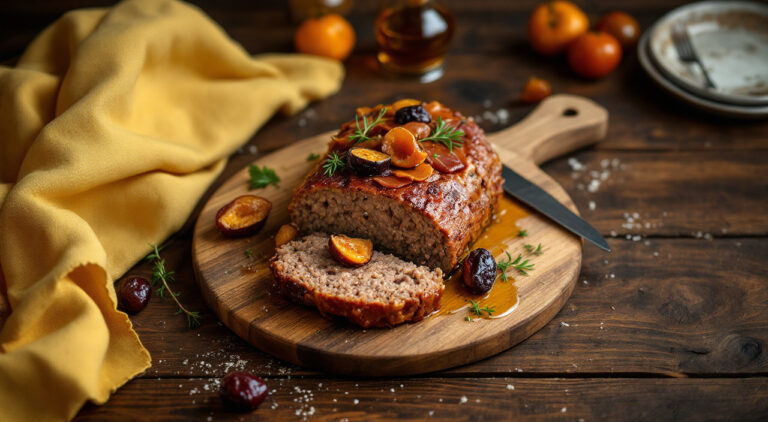 Pastel de carne al horno