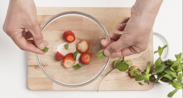 Aromatiza las fresas