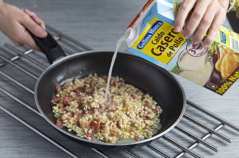 Elaboración de un risotto