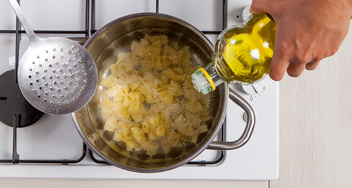 La pasta suelta y deliciosa