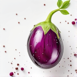 Berenjena morada