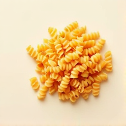 Fideos espirales